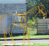 Augathella Wrought Iron Sculptures - Sydneys Hotel