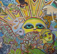 The Painting of Life by Mirka Mora - Sydneys Hotel