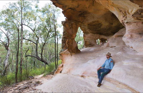 Sandstone Caves Walking Track - Sydneys Hotel 0