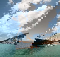 Helicopter and Magnetic Island Sailing