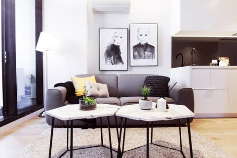 172br1bth Apt Lv31skyline Viewmel CBD Free Tram - Sydneys Hotel 6