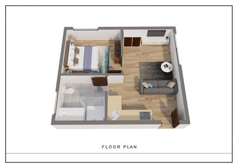 1 Bedroom Apt With Air-Conditioning In Plympton - Sydneys Hotel 3
