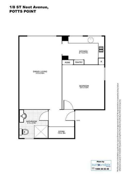 Art Deco In The Cul-de-Sac - Spacious Executive 1BR Potts Point Apartment In Quiet Cul-de-Sac - Sydneys Hotel 3