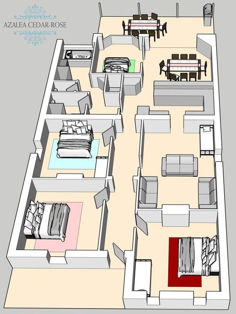 Azalea Cedar-Rose Barossa Valley Villa - Sydneys Hotel 3