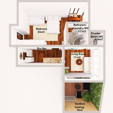 Sandy Bay Escape - Sydneys Hotel 1