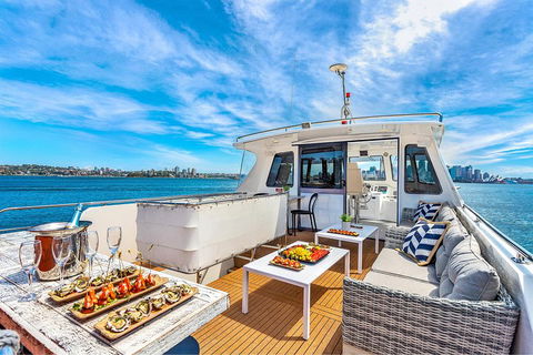 Vivid 90-Minute Sydney Harbour Intimate Catamaran Cruise With Canapes - Sydneys Hotel 4