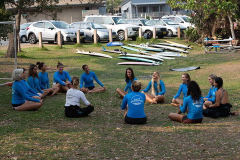 Monthly Intro / Beginner Surf Clinics For Women - Byron Bay / Lennox Head - Sydneys Hotel 4