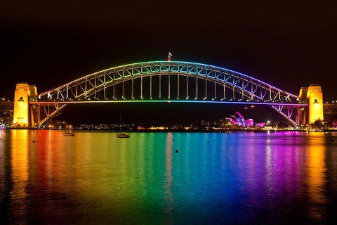 Vivid 90-Minute Sydney Harbour Small Group Catamaran Cruise - Sydneys Hotel 3